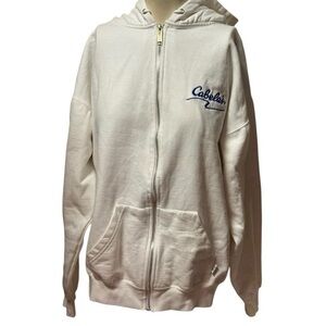 Men’s XL ~ Hoodie ~ Unisex ~ Women’s 2X ~ Full Zipper ~Embroidered Cabela’s Logo